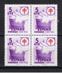 Stamps Spain -  Edifil  1066  Pro Tuberculosos  