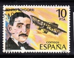 Stamps Spain -  E2596 Pioneros de Aviación (324)