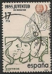 Stamps Spain -  Año Internacional de la Juventud. Ed 2787