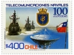 Stamps Chile -  Telecomunicaciones Navales 