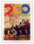 Stamps Chile -  BICENTENARIO DE LAS INDEPENDENCIAS DE AMÉRICA LATINA