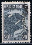 Stamps Argentina -  Scott 439 Ganado (Cria de toros)