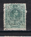 Stamps Spain -  Edifil  267   Alfonso XIII   