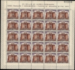 Stamps Spain -  Paisajes y Monumentos - Puerta de Bisagra -Toledo - minipliego - 