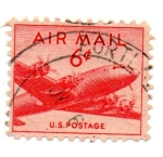 Sellos de America - Estados Unidos -  Air Mail