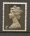 Stamps United Kingdom -  Machin predecimal (intercambio)