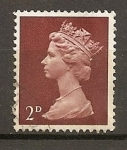 Stamps United Kingdom -  Machin predecimal (intercambio)