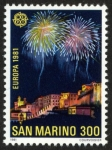 Stamps San Marino -  SAN MARINO - Centro histórico de San Marino y Monte Titano