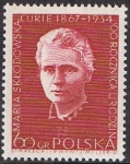 Sellos de Europa - Polonia -  MARIA S. CURIE