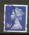 Stamps United Kingdom -  Machin