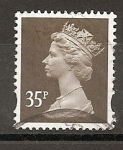 Stamps United Kingdom -  Machin