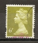 Stamps United Kingdom -  Machin (intercambio)