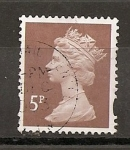 Stamps United Kingdom -  Machin (intercambio)