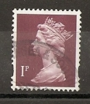 Stamps United Kingdom -  Machin (intercambio)