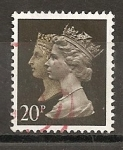 Stamps United Kingdom -  Machin (intercambio)