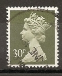 Stamps United Kingdom -  Machin