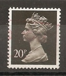 Stamps United Kingdom -  Machin (intercambio)