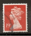 Stamps United Kingdom -  Machin (intercambio)