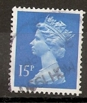 Stamps United Kingdom -  Machin (intercambio)