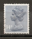 Stamps United Kingdom -  Machin (intercambio)