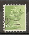 Stamps United Kingdom -  Machin (intercambio)