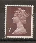 Stamps United Kingdom -  Machin (intercambio)