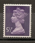 Stamps United Kingdom -  Machin (intercambio)