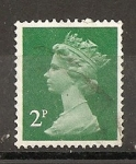 Stamps United Kingdom -  Machin (intercambio)