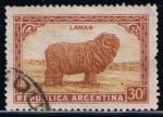 Sellos de America - Argentina -  Scott  442  Merino sheep (Wood)