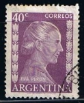 Sellos de America - Argentina -  Scott  604  Eva Peron