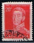 Stamps Argentina -  Scott  628  Jose San Martin