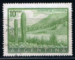 Stamps Argentina -  Scott  640  Cliffs of Humahuaca