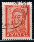 Stamps Argentina -  Scott  694  Jose San Martin