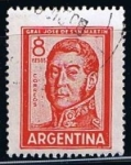 Stamps Argentina -  Scott  695B  Jose San Martin (2)