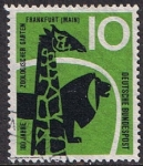 Stamps Germany -  CENTENARIO DEL ZOOLÓGICO DE FRANKFURT