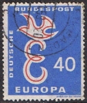 Sellos de Europa - Alemania -  EUROPA 1958