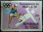 Sellos de Africa - Chad -  Campeones Munich 1972 