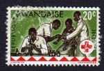 Sellos de Africa - Rwanda -  CRUZ ROJA 