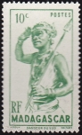 Stamps Madagascar -  colonia de francia