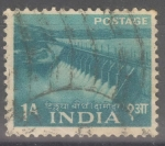 Stamps India -  INDIA_SCOTT 257 EMBALSE DAMODAR VALLEY. $0,20