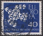 Sellos de Europa - Alemania -  EUROPA 1961