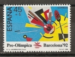 Stamps Spain -  nº 2965. I serie preolímpica. (intercambio)