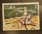 Stamps Cuba -  luna 24