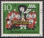Stamps Germany -  AL SERVIVIO DE LA HUMANIDAD, 