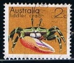 Stamps Australia -  Fiddler crab