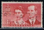 Stamps Australia -  Scott  267  Elizabeth II y el Duque de Edinburgh