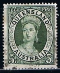 Stamps Australia -  Scott  338  Reina Victoria