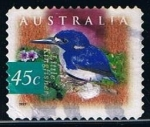 Stamps Australia -  Scott  1528  Little Kingfiher