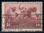 Stamps Australia -  Scott  C4  Mercury y los Hemiferios