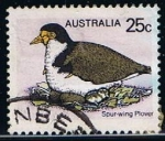 Stamps Australia -  Spur-Wing plover